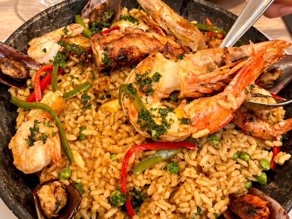 Almoço Mediterrâneo do Villa Fontana
